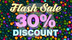 Flash Sale 30 Percent Discount 3d Lettering On Turquoise Green Ball Pit Balls