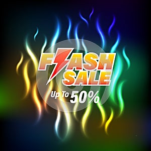 Flash sale banner