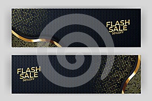 flash sale banner Abstract vector background board for text and message design modern