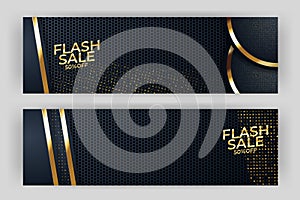 flash sale banner Abstract vector background board for text and message design modern