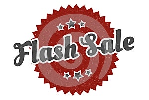 flash sale sign. flash sale vintage retro label.