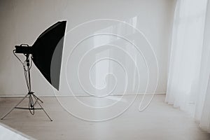 Flash white backgrounds Photo Studio decor summer