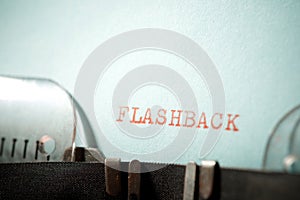 Flashback concept view photo