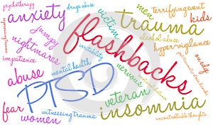 Flashbacks Word Cloud