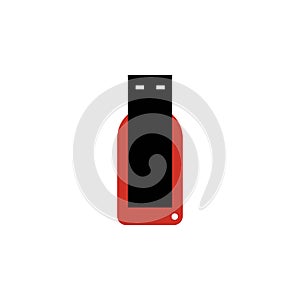 flashdisk icon logo vector design