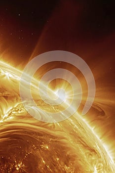 Flashes, storms on the Sun