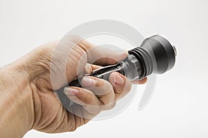 High-powered flashlight