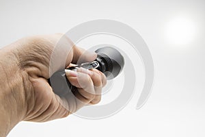 High-powered flashlight