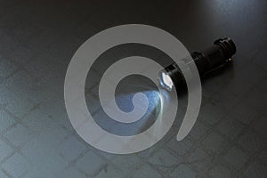 Flashlight and a beam of light