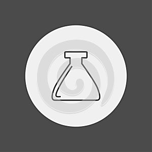 Flashlight vector icon sign symbol