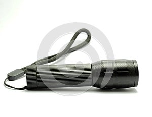 A flashlight is a portable hand-held electric light.