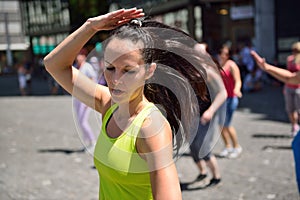 Flashmob on the street