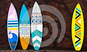 Flashy pattern surfboard