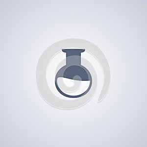 Flask, glassware , vector best flat icon