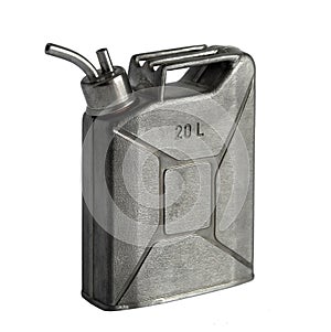 Flask in the shape of the canister