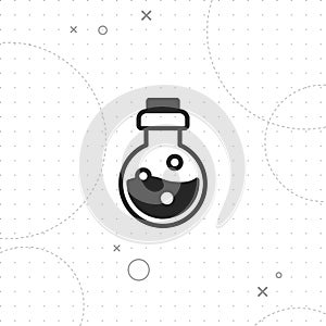 Flask vector icon