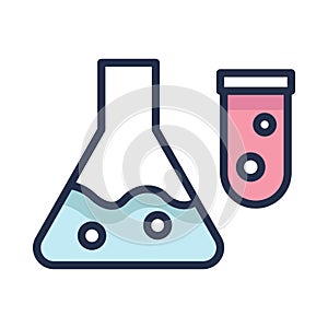 Flask Vector icon which can easily modify or edit  Flask Vector icon which can easily modify or edit photo