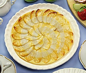 Flat Apple Pie