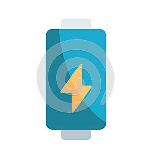 Flat Battery Icon for Environment