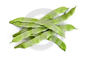 Flat Beans Isolated