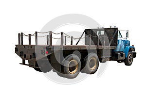 Flat Bed Rear isolated