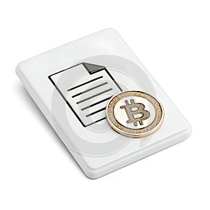 Deleted Folder Icon Illustration Isolated on White Background