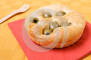 Flat Bread with Olive