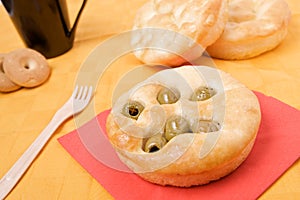 Flat Bread with Olive