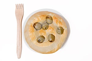 Flat Bread with Olive