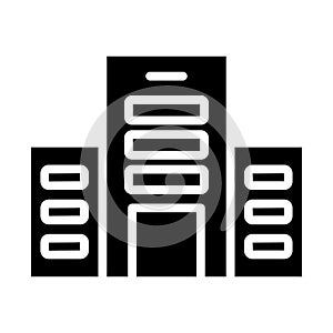 Flat building Isolated Vector icon which can easily modify or edit