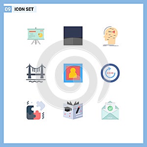 9 Flat Color concept for Websites Mobile and Apps photography, photo, hacking, cityscape, building photo