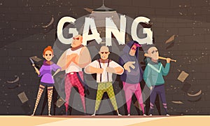 Flat Criminal Gang Composition