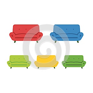 Colorful Sofas Collection