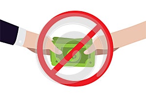 Flat design, no corruption icon