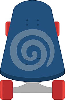 Flat Design Skateboard Vector Illustration