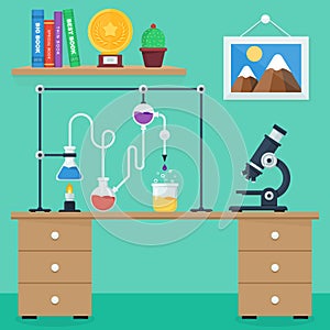 Flat design style vector illustration icons set of science and technology development.