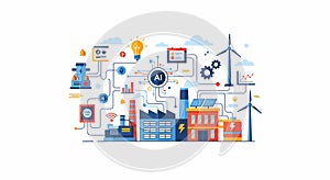 AI Driven Sustainable Industrial Ecosystem