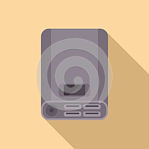 External hard drive icon illustration