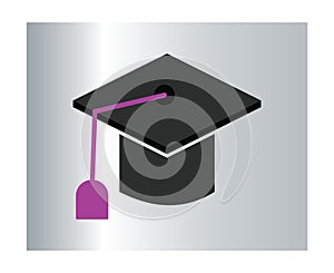 Flat education icon illustration - vector