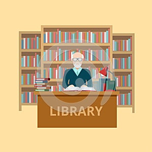 Flat Education knowledge librarian reader library