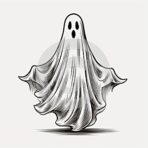 Flat Funny Ghosts Light-Hearted Modern Haunts photo