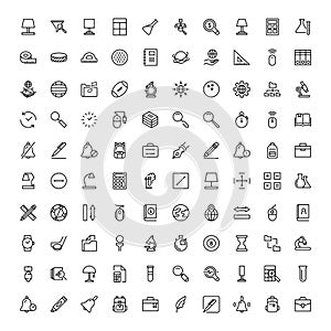 Flat icon set