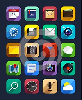 Flat icons