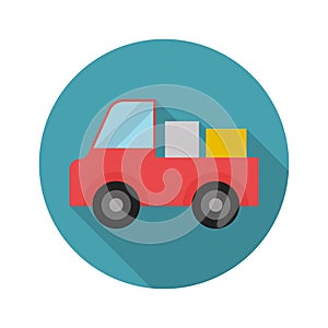 Flat icons for Car side view,vector illustrations