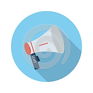 Flat icons for Megaphone,vector illustrations