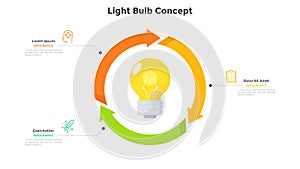 Flat Infographic Template