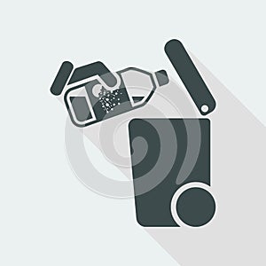Separate waste collection icon