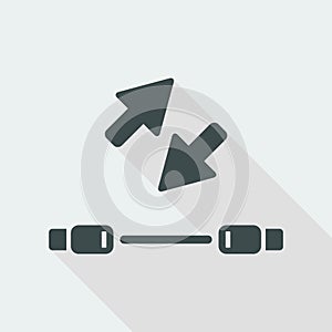 Usb transfer - Flat minimal icon