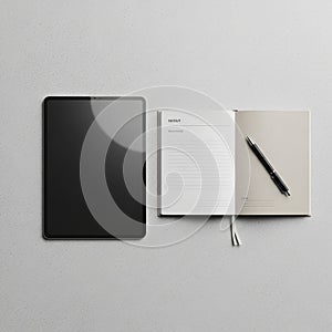 A flat lay image showing a