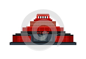 Flat Lenin Mausoleum